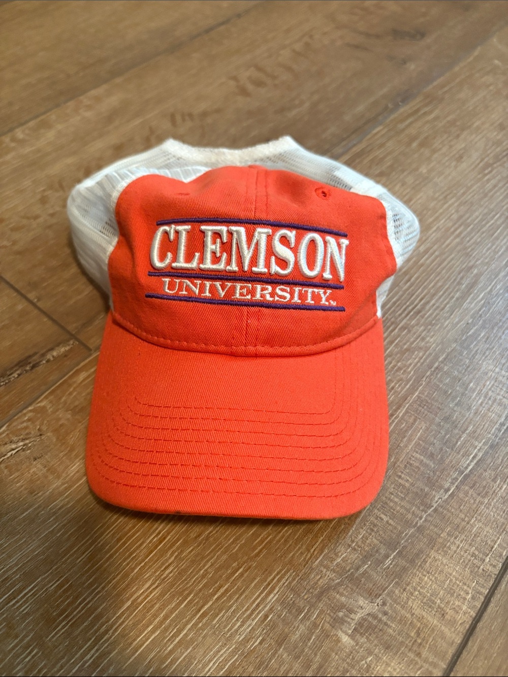Clemson The Game Retro Orange Mesh Trucker Hat